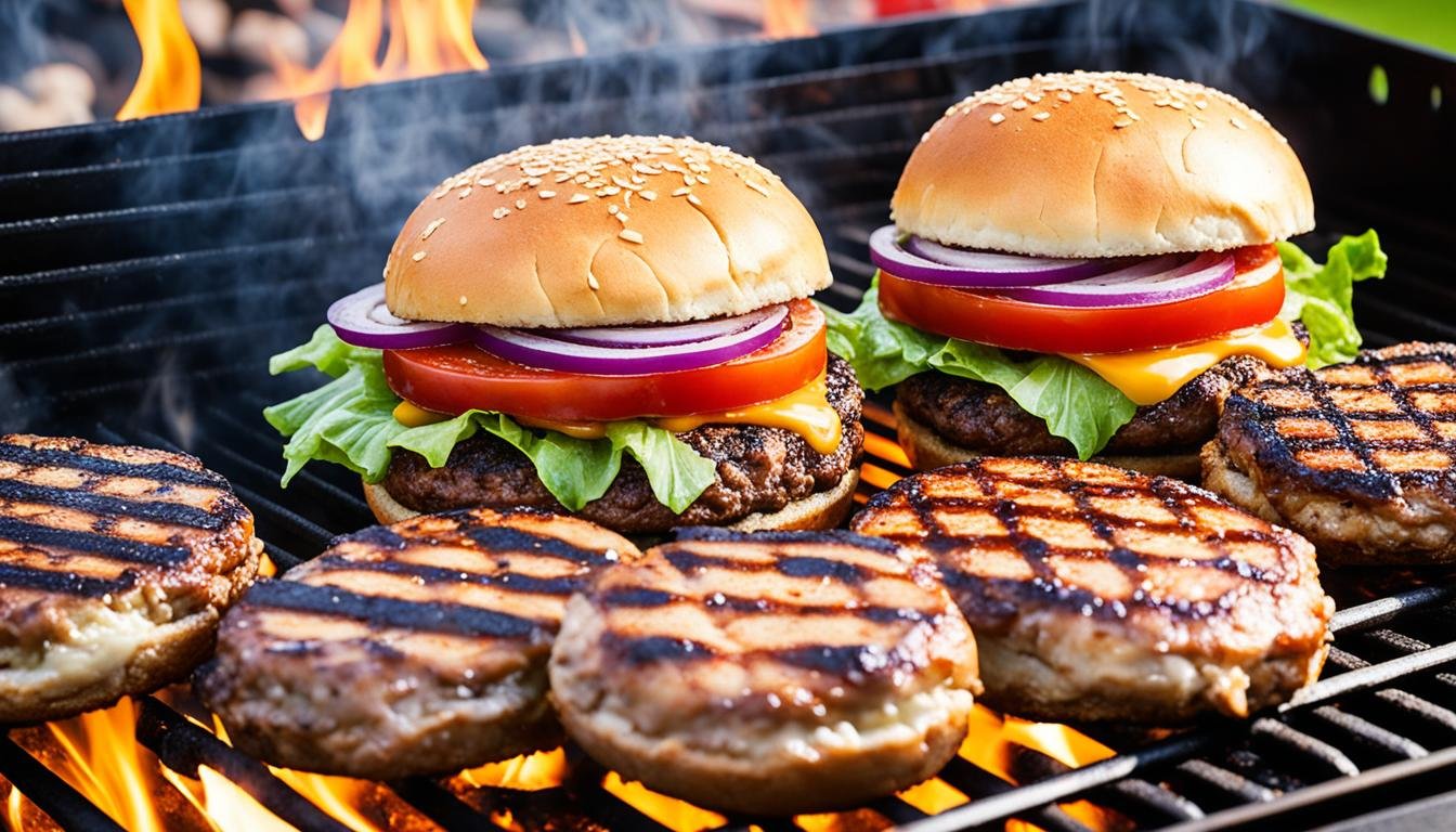 Hamburguesas a la Parrilla