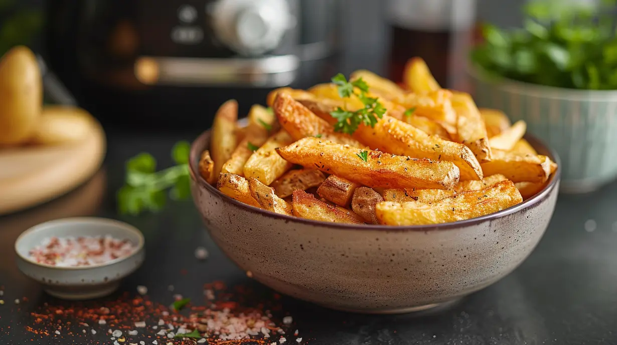 Patatas Fritas en Freidora de Aire