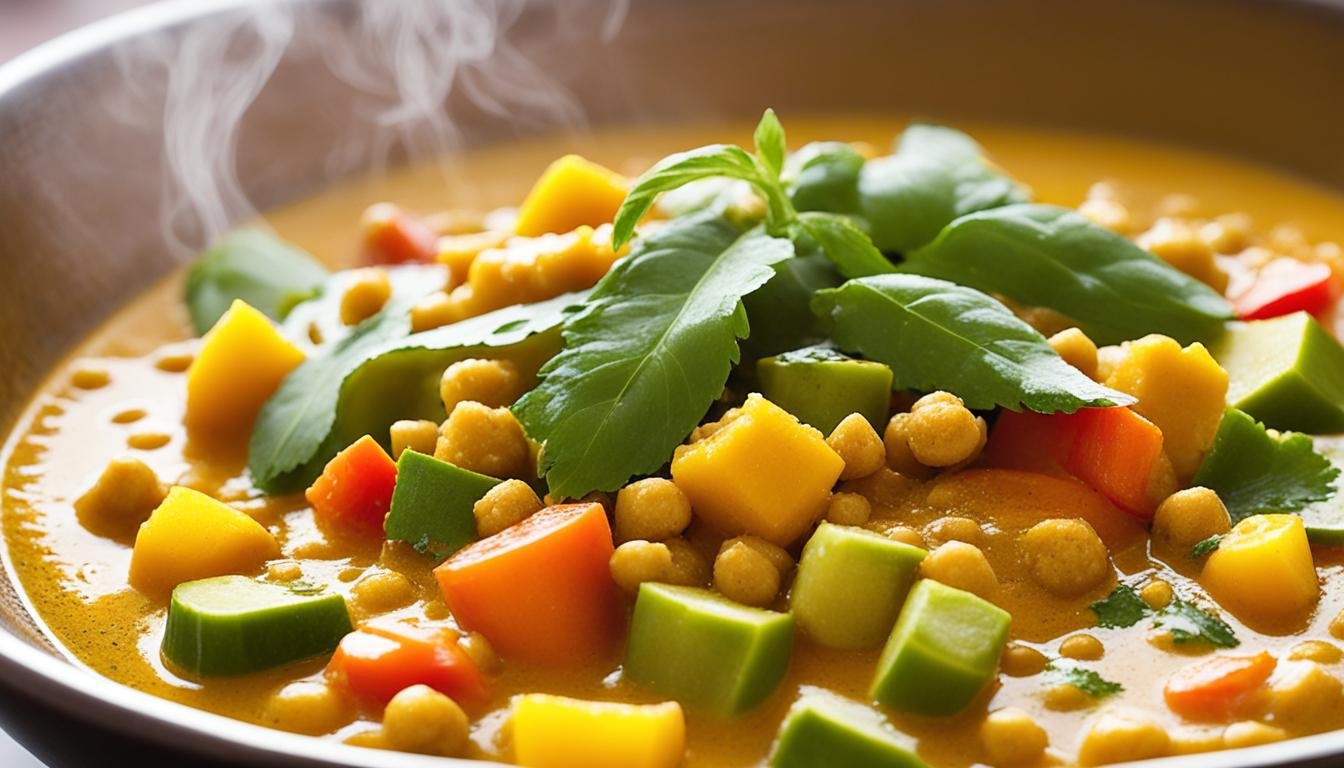 Curry Vegetariano de Garbanzos